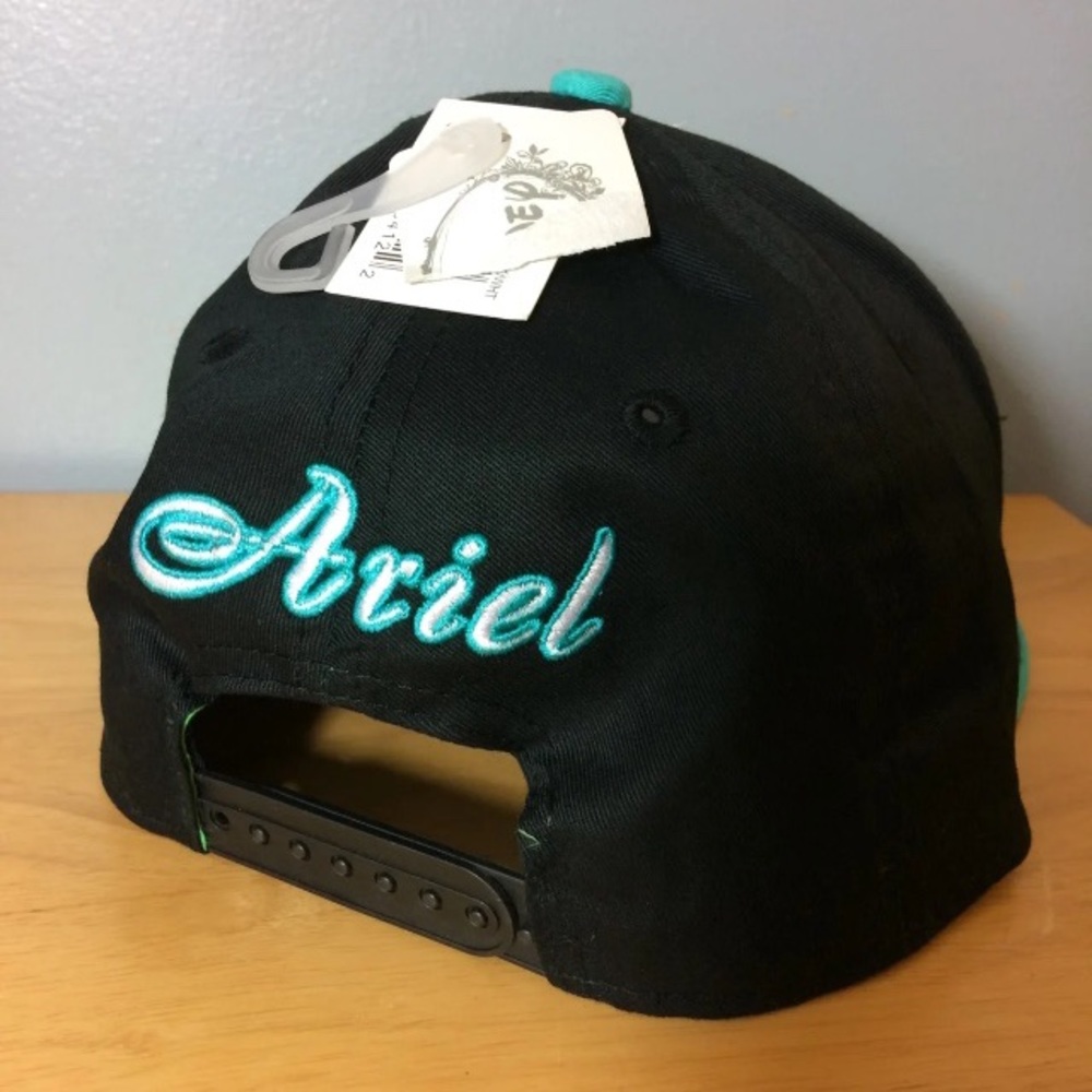 Ariel Disney Princess SnapBack Hat Cap Little Mermaid - Picture 4 of 7